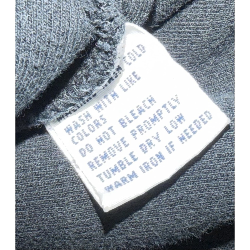 Vintage Polo Ralph Lauren 1/4 Zip Cotton Sweater Black Big Pony POLO Horses XXL‎ - Picture 5 of 5
